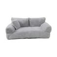 thumbnail image 1 of Stgfyxgs Dog Sofa Bed, Dog Couch, Non-Slip Base, Warm Pet Accessories, Multi-Purpose Pet Recliner Chair with Washable Cover for Puppies, Cats And light gray, 1 of 9