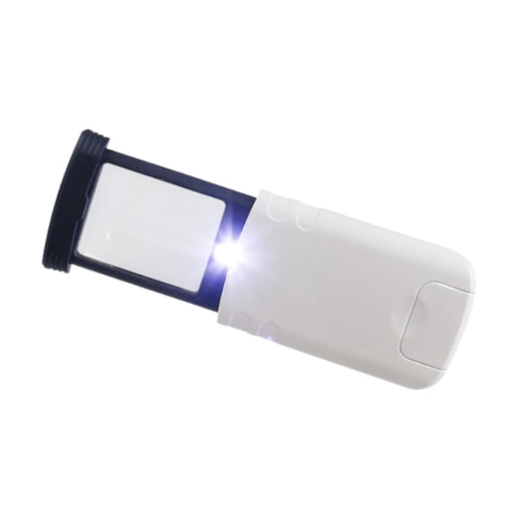 Stgfyxgs LED Glass 4x Pull Out Glass for Jewelry Hobby Newspaper