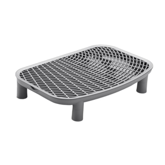 Stgfyxgs Litter Box Step Cat Ramp for Litter Box Non Slip for Small Old Cat Anti Slip Pet Supplies Accessories for Living Room Bedroom Gray