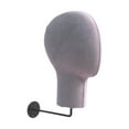 thumbnail image 1 of Stgfyxgs Mannequin Head Wall Mount for Hats Caps, Foam Mannequin Head Model Holder for Hairdresser,Cowboy Hat,Salon Black, 1 of 9