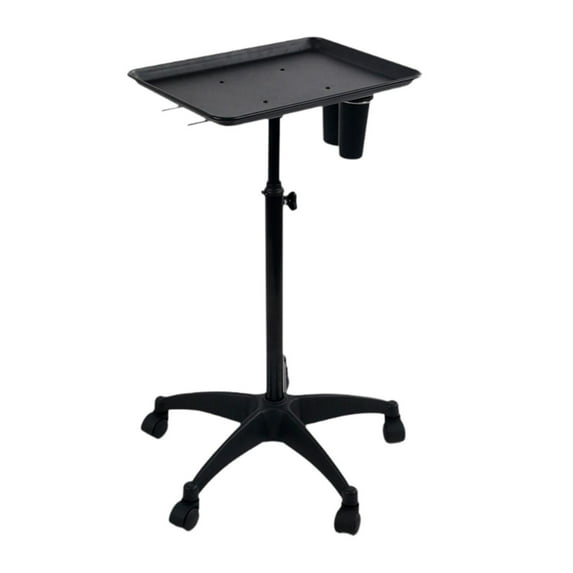 Stgfyxgs Mobile Hairstylist Cart Salon Tool Cart Height Adjustable Practical Hairdressing Tools Hairdressing Trolley Beauty Salon Cart B