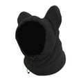 thumbnail image 1 of Stgfyxgs Pet Winter Ear Muffs Hat Windproof Ear Wrap Soft Warm for Dogs Pets Outdroor Black XL, 1 of 9