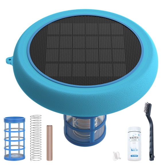 OmnovaLyte Solar Ionizer Purifier Automatic Pool Cleaner, Up to 35,000 Gallons