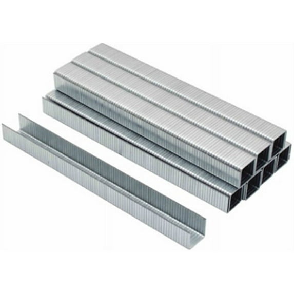 Dewalt STHT71836 Heavy Duty Crown Staple, 27/64 in W Crown x 3/8 in L Leg, Steel, Silver