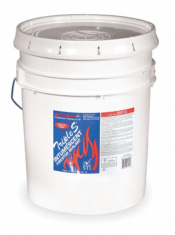 Sti Fire Barrier Sealant,Pail,5 gal SSS105