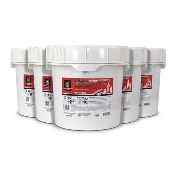 Sti Marine Marine Firestop Putty,5 gal. Size,Red MPU52