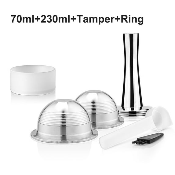 Stianless Steel Reusable Capsule For Nespresso Vertuoline Vertuo Coffee Maker Machine Espresso Filter Pod Don't Fit Vertuo Next