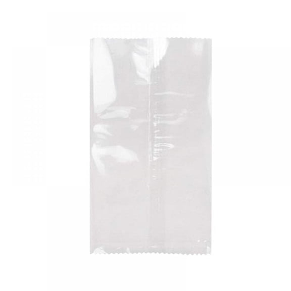 Stibadium 100PCS Plastic Ice Bag One-time Transparent Popsicle Bags Fridge Frozen Ice Cream Storage Bags DIY Packaging