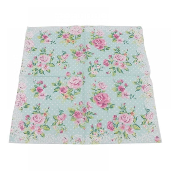 Stibadium 20PCS Tower Printed Classic Disposable Paper Towels Casual Napkins Wedding Birthday Party Home Decoration