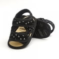 thumbnail image 1 of Stibadium Baby Boys Girls Summer Sandals 2 Straps Anti Slip Soft Sole Beach Infant Shoes Toddler First Walker Newborn Crib Shoes(0-18Months), 1 of 8