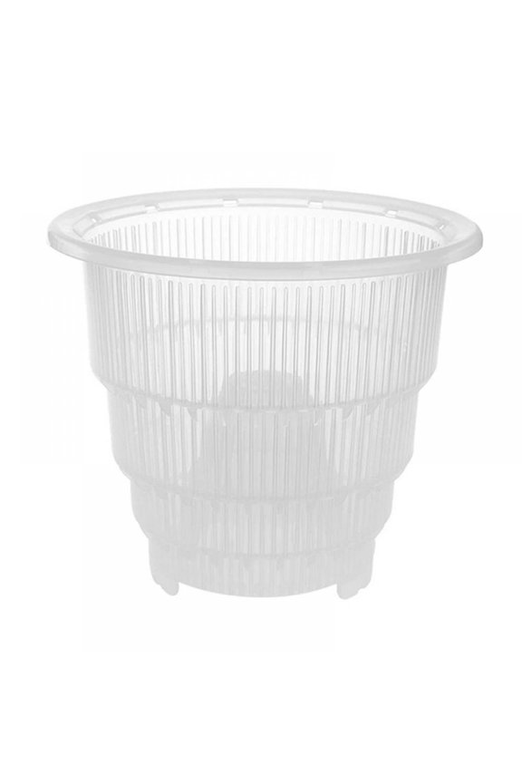 Clear Plastic Orchid Pots With Holes Transparent Flower Pot Succulent Plants Fleshy Plants Container Garden Decor