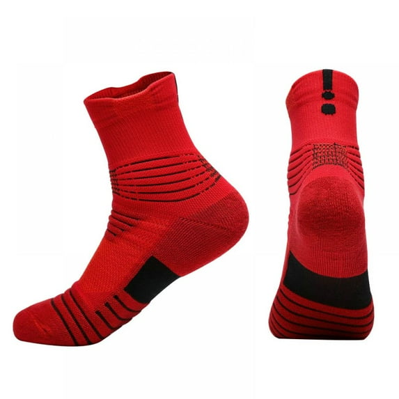 Stibadium Sports Socks Men Professional Basketball Running Towel Bottom Anti-Slip Sport Boat Outdoor Breathable Cotton Hiking Socks