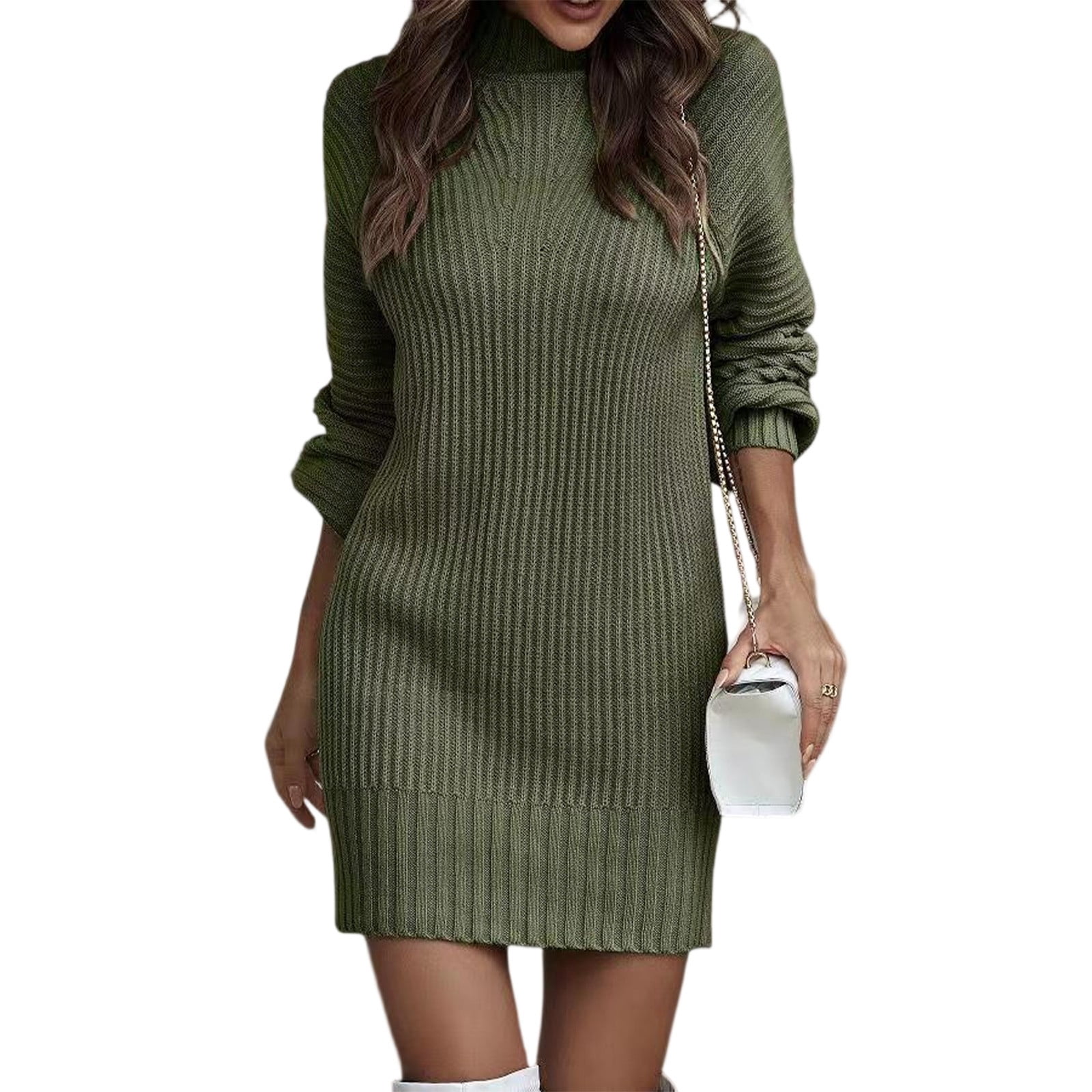 green midi dress ribbed Forest Green Ribbed Short Sleeve Side Slit Midi Dress – PinkBlush