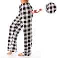 thumbnail image 1 of Stichou Womens Holiday Pajama Pants Casual Elastic Waist Relaxed Fit Comfy Lounge Pants Gray S, 1 of 5