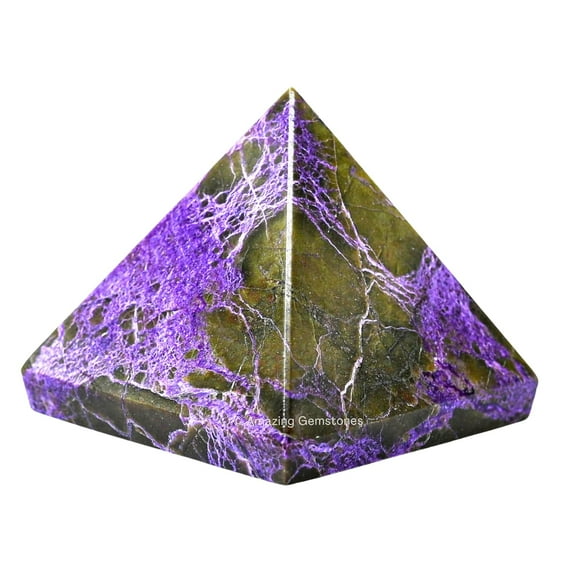 Stichtite Pyramid Crystal Healing Stones - 2" Pyramid