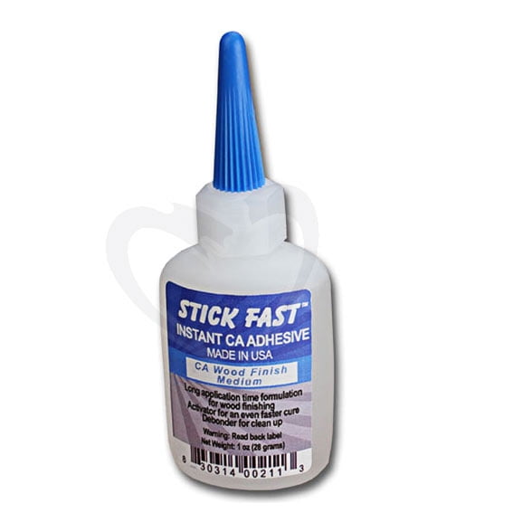 Stick Fast CA Medium Wood Finish, 1 oz