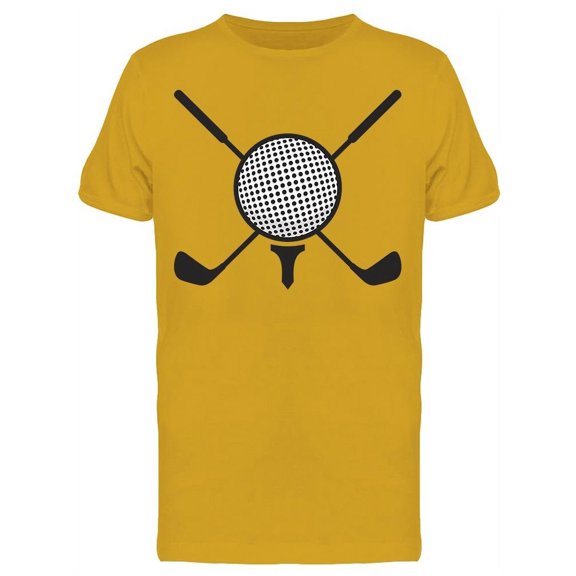 Stick Golf And Golf Ball T-Shirt Men -Image by Shutterstock, Male Medium