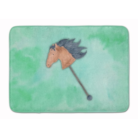 Stick Horse Watercolor Machine Washable Memory Foam Mat