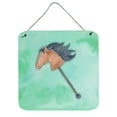 thumbnail image 1 of Stick Horse Watercolor Wall or Door Hanging Prints, 1 of 1