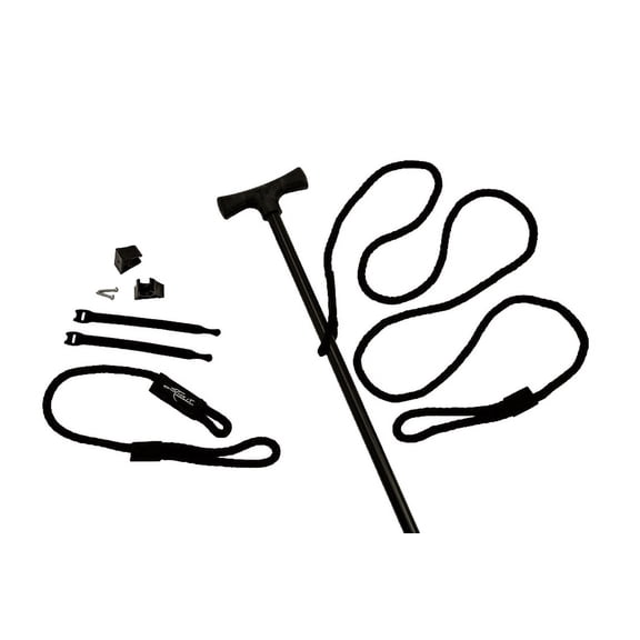 Stick It Anchor Pin for shallow water- Anchor Pin System and 7' Black Pin