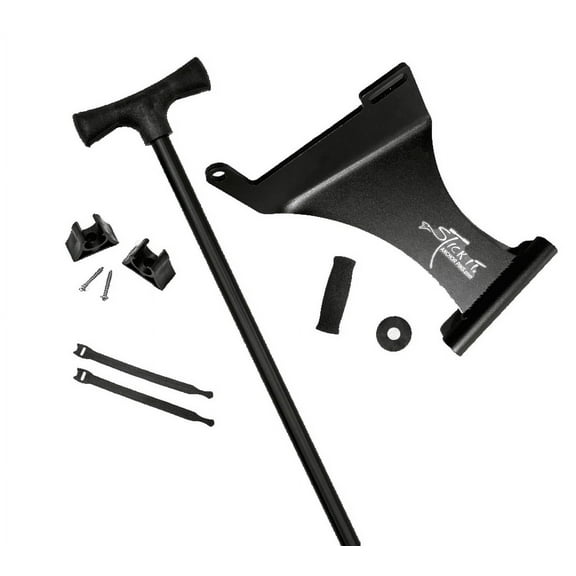 Stick It Anchor Pin for shallow water-Right/Starboard Side Motor Mount System with 8 ' Black Pin