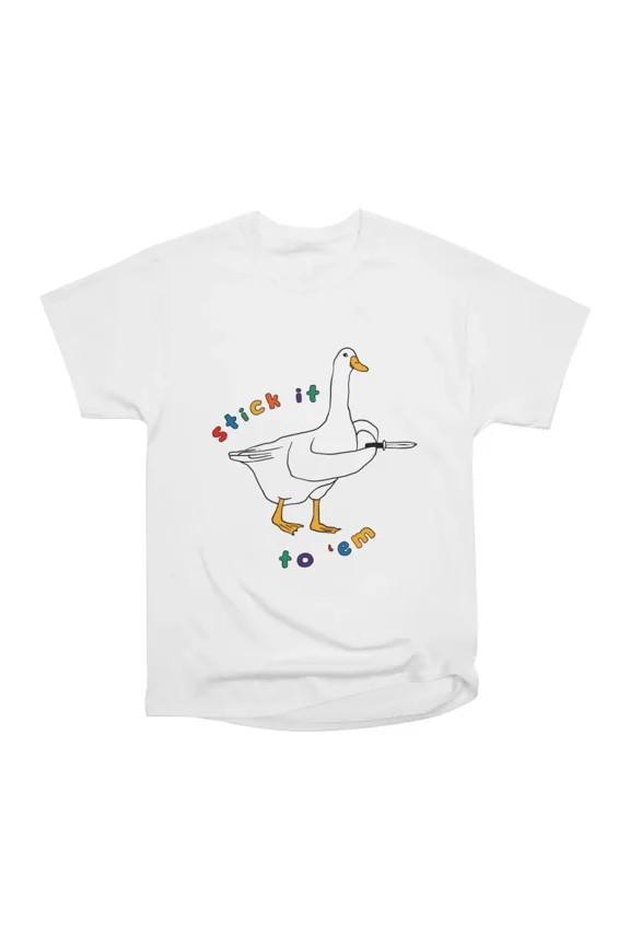 Stick It To Em T-Shirt Tee Gift For Him Merch For Her Apparel For Friend