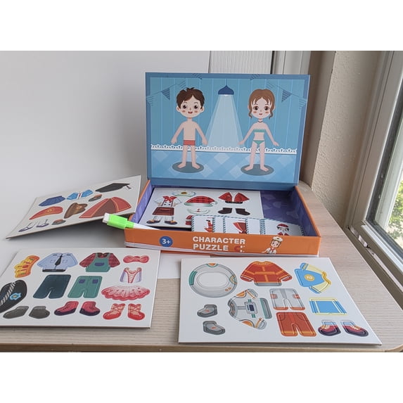 Stick‑&‑Learn Magnetic Story Crafter