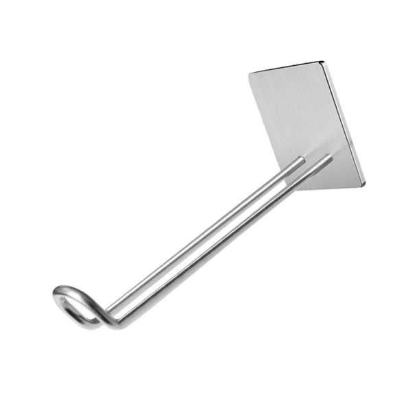 Stick On Bathroom Towel Hook Portable Stainless Steel Hanging Rack for Home Use