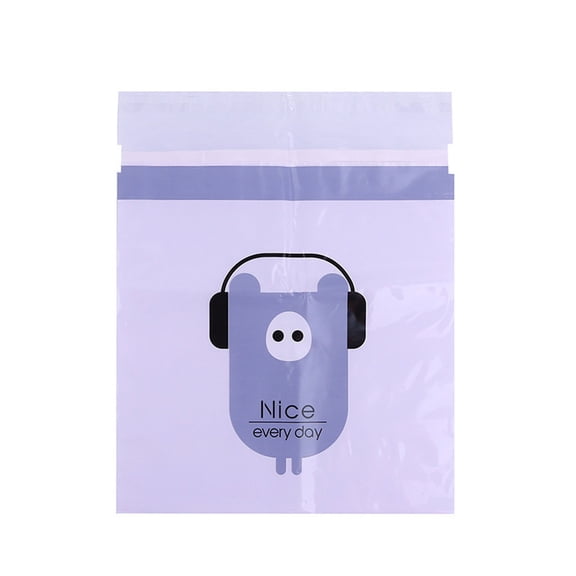 Stick-On Desk Trash Bags 15pcs, Self Adhesive Disposable Table Edge Garbage Bags, Leakproof PEVA Mini Cleaning Bags for Office, Study, Kitchen Counter