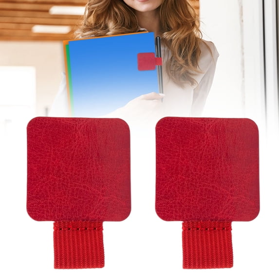 Stick On PU Leather Pen Loop for Notebooks and Journals