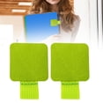 thumbnail image 1 of Stick On Pen Holder PU Leather Adhesive for Notebooks and Journals, 1 of 5