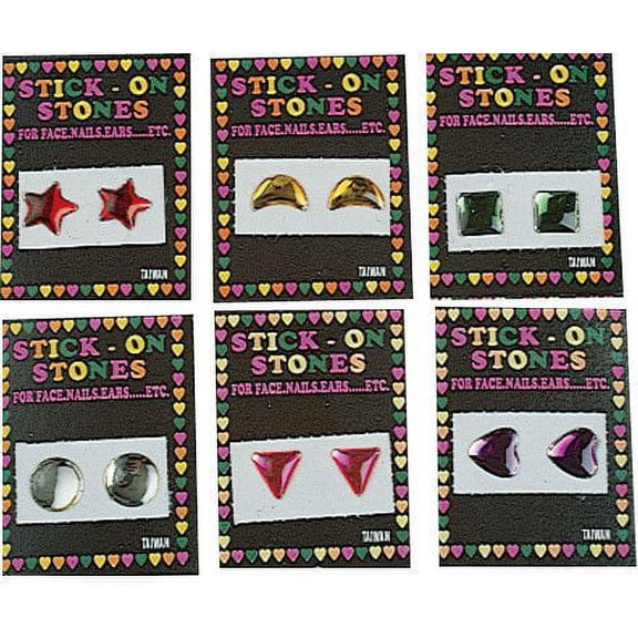 Stick On Stones 12 Pack
