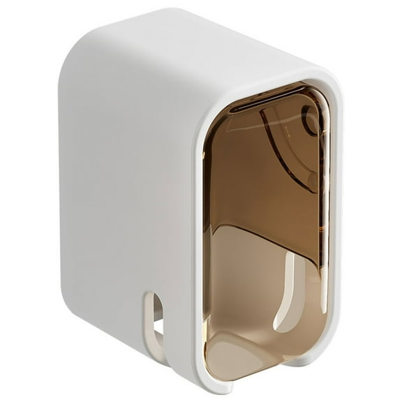 Stick On Toothbrush Rack Bathroom Wall Case
