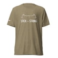 thumbnail image 1 of Stick + String Tee (Olive Triblend), 1 of 2