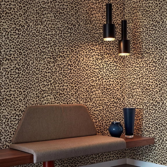 Stick Wallpaper, Waterproof Removable Self Adhesive Textured Wall Paper 480"X17.3"(57.6 sq. ft)