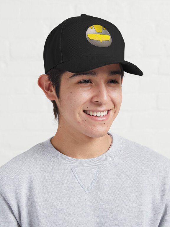 Stick Wars Yellow Warrior Baseball Hat, 3-Notch Helmet Graphic Design, Classic Cap