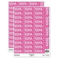 thumbnail image 1 of Stick With it Glue Teacher Student School Sticker Set - Hot Pink - Gloss Finish - 1.5" Small, 1 of 7