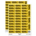 thumbnail image 1 of Stick With it Glue Teacher Student School Sticker Set - Yellow - Gloss Finish - 1.5" Small, 1 of 7