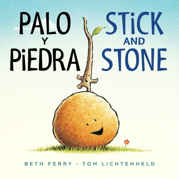 Stick and Stone Palo Y Piedra/Stick and Stone: Bilingual English-Spanish, (Board Book)