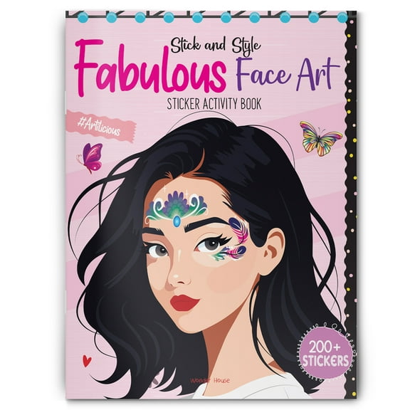 Stick and Style - Fabulous Face Art (Sticker Activity Book), (Paperback)