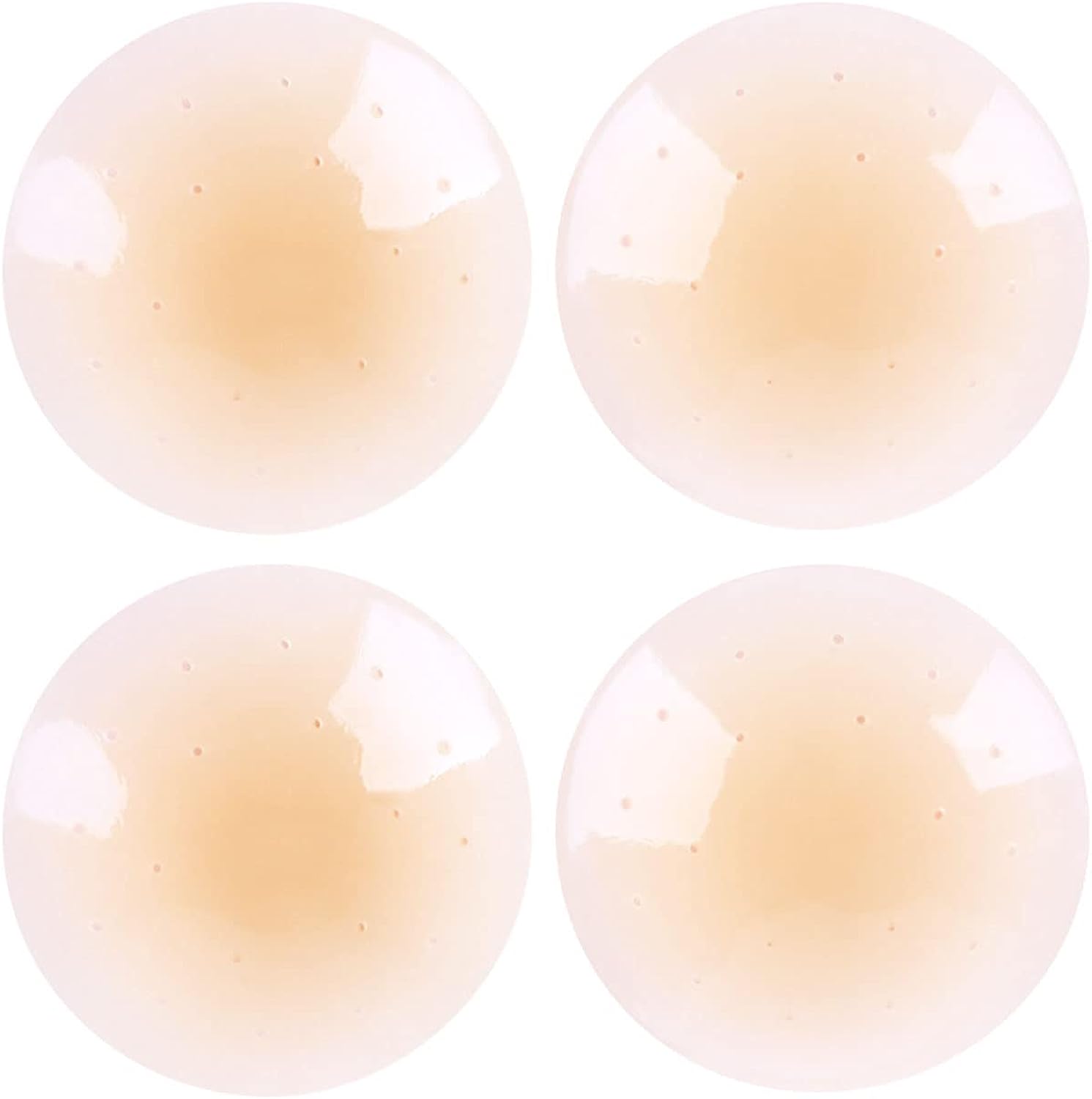 Stick on Bra Nipple Covers Lift Sticky Bra Push up Reusable Silicone