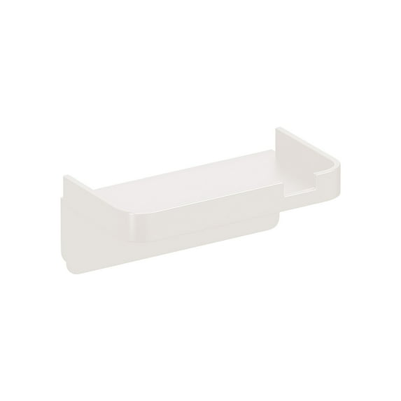 Stick-on Wall Shelf, Floating Shelf, for Wall Storage, Small Wall Mounted Clear Plastic Wonder Shelf Phone Holder Shelves Wipes Rack 7" Display Shelves for Bathroom, Kitchen, Toilet, Office