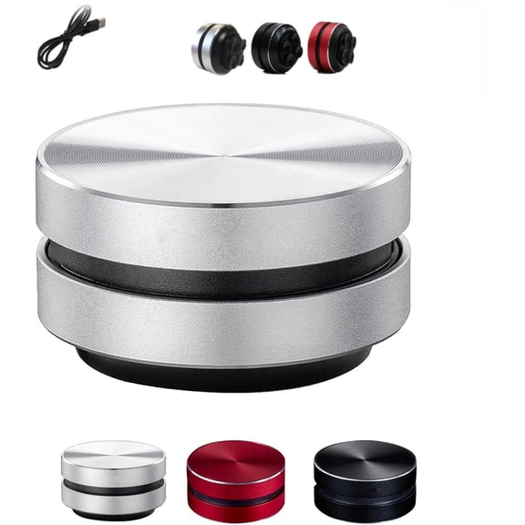 Stickatune Speaker, Stickatune Speaker Waterproof, Mini Bone Conduction Shower Waterproof, Portable Bone Conduction Speakerfor Home, Outdoor, Bathroom (Sliver)