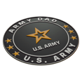 thumbnail image 1 of Stickmadly ARMY DAD Sticker, 1 of 8