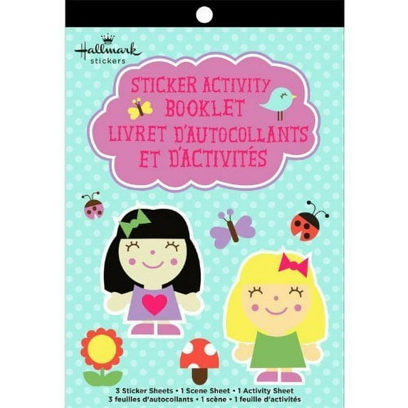 Sticker Activity Booklets Girl Sticker
