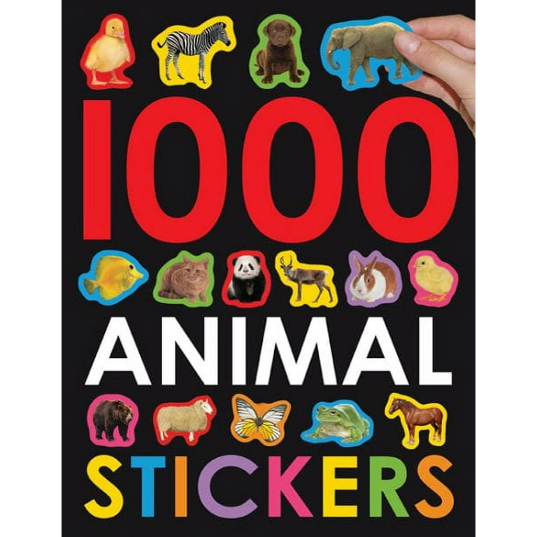 LIGHUFEIC 1000+PCS Cute Stickers for Kids, Fun Craft Stickers for  Scrapbooks Students Teachers Adults Parent, Animal Sticker for Journaling  Gift