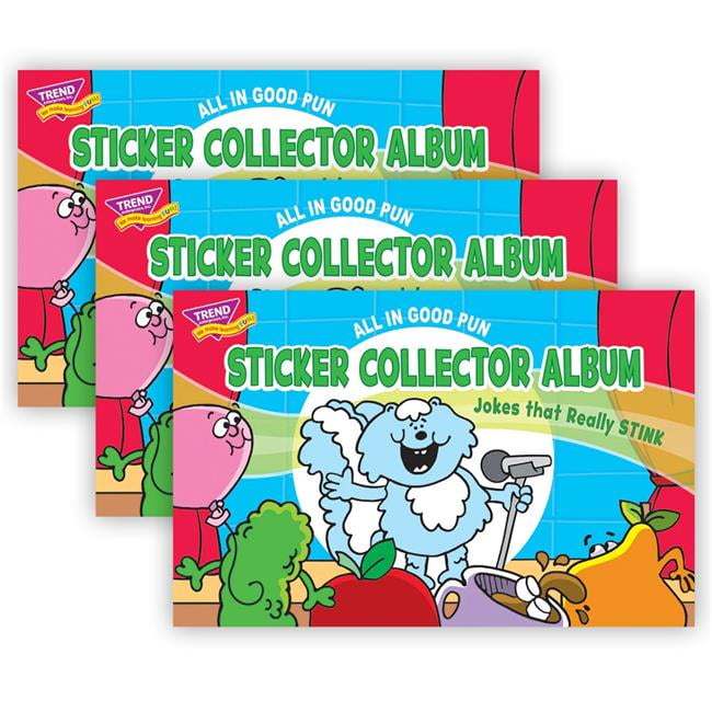 Sticker Album All in Good - Pack of 3