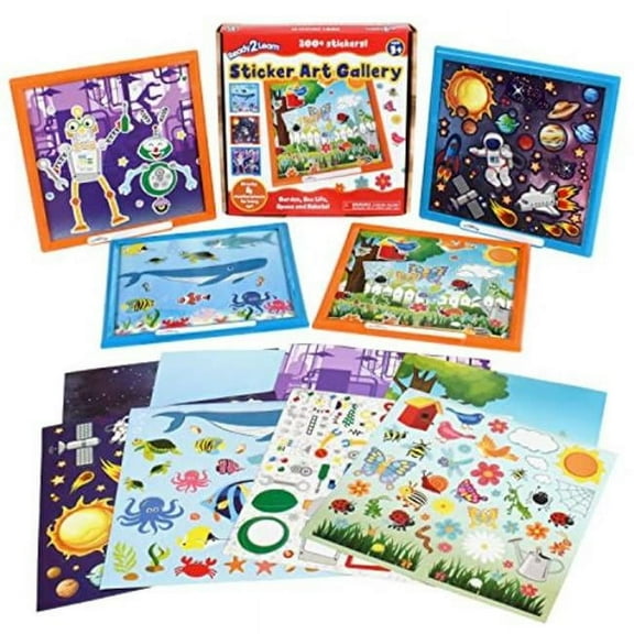 Sticker Art Gallery Kit, Multi Color