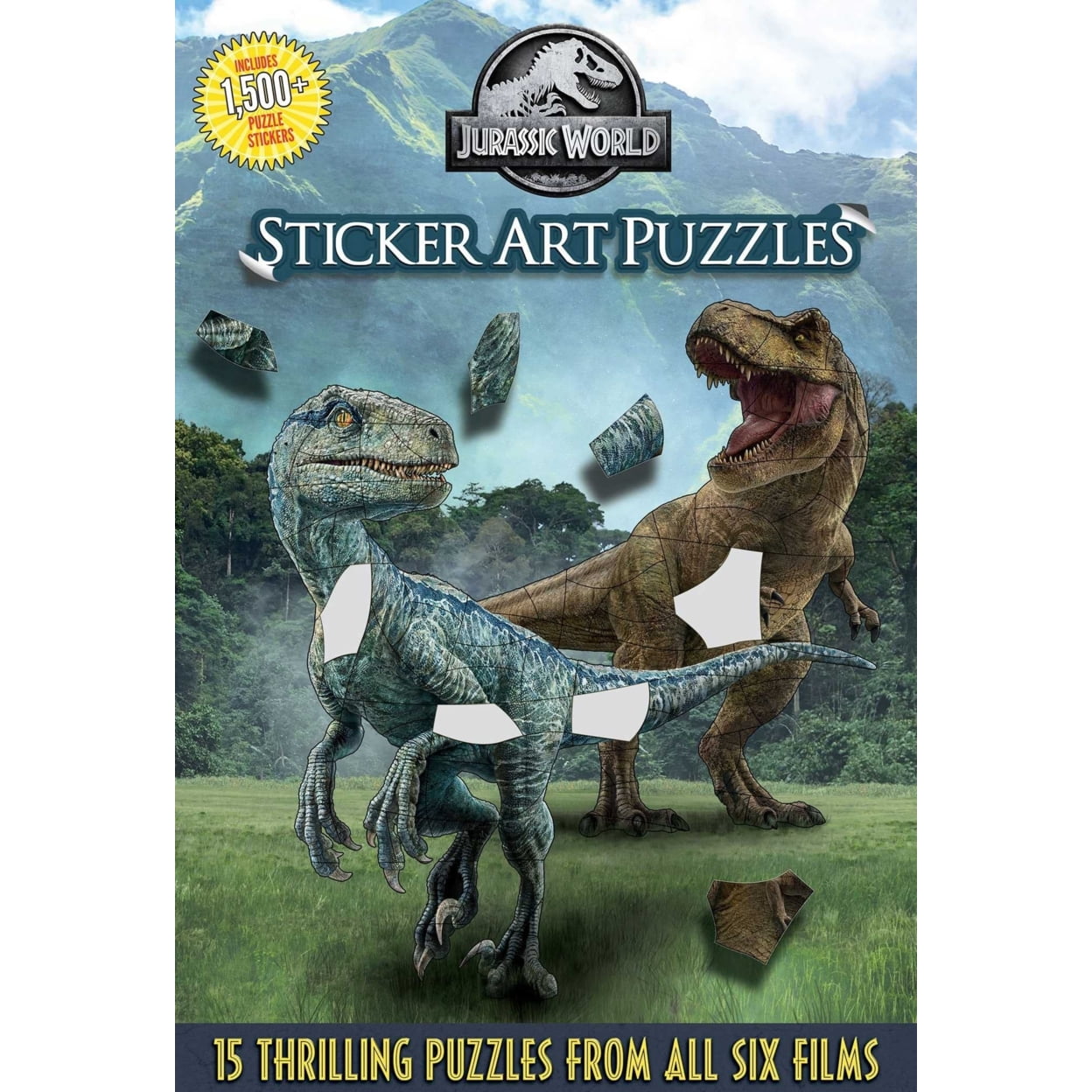 Jurassic World Sticker Art Puzzles [Book]