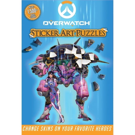 Sticker Art Puzzles: Overwatch Sticker Art Puzzles (Paperback)